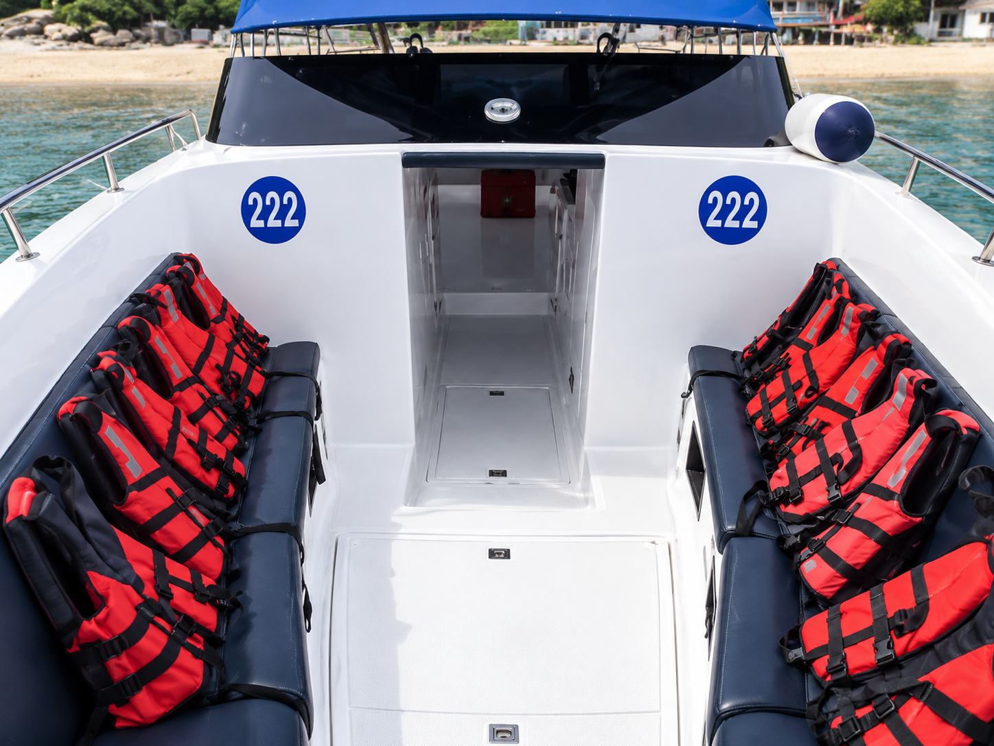 Grand Sea Discovery safety seating