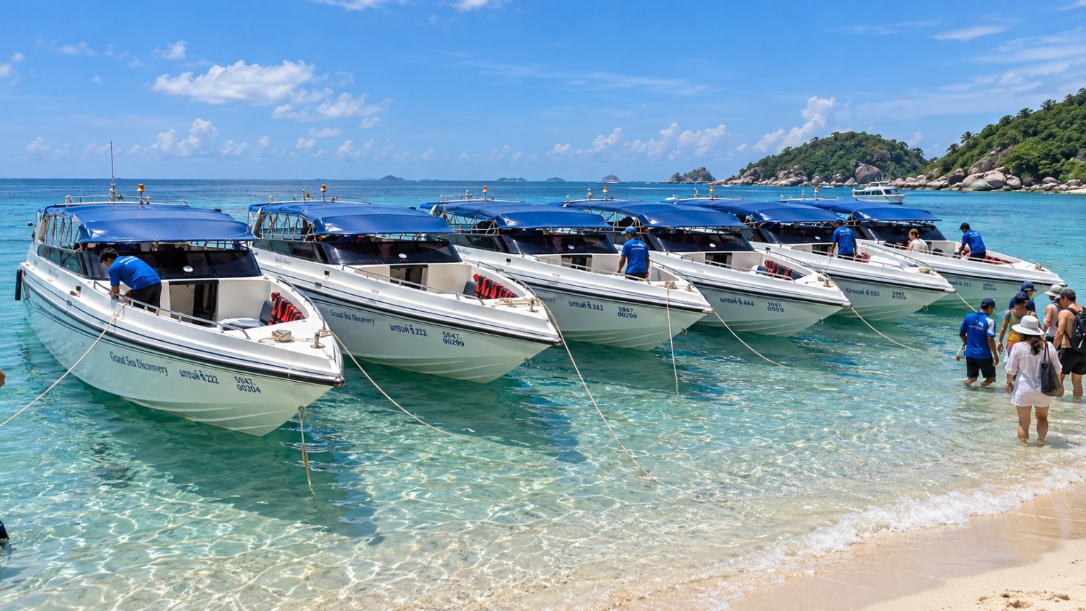 Grand Sea Discovery speedboat fleet